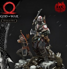 Kratos & Atreus Deluxe Ver. God of War (2018) Statue by Prime 1 Studio
